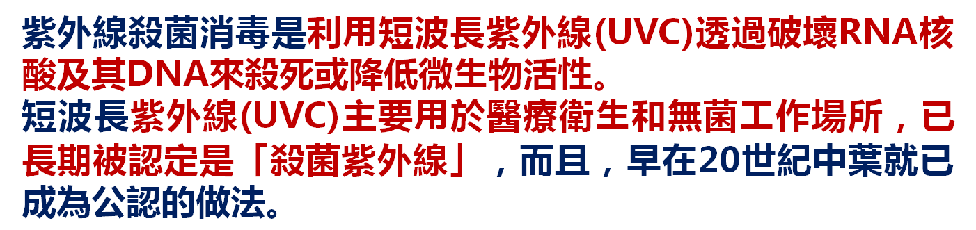 KApex 睿璞國際 Ultron Violet UVC UVGI 275nm RNA DNA 紫外線光 殺菌燈